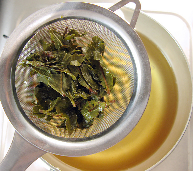 茶汤虫草花燕麦粥——步骤5