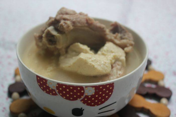红姑豆腐排骨汤步骤6