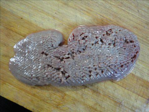 大葱炒腰花步骤3