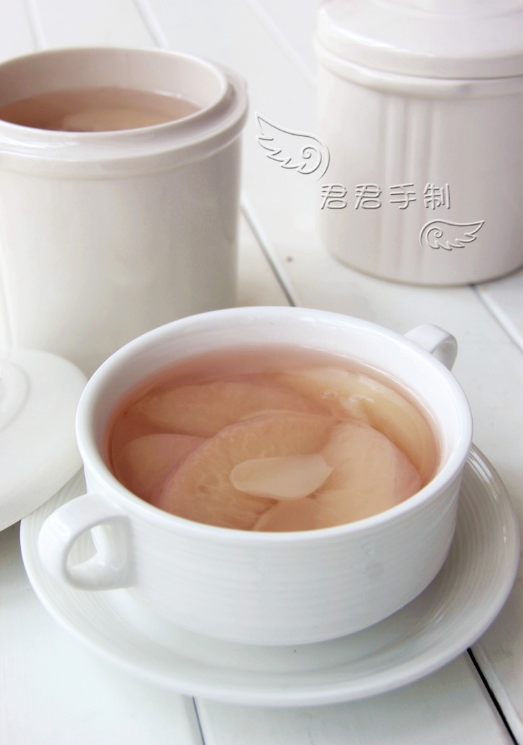 百合水蜜桃甜汤步骤10