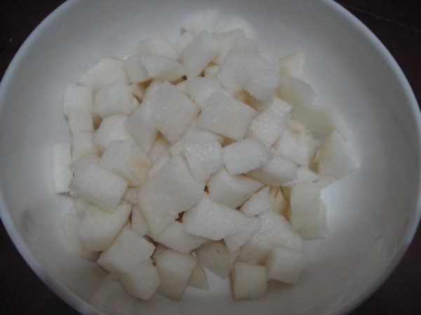 荸荠雪梨甜品步骤3