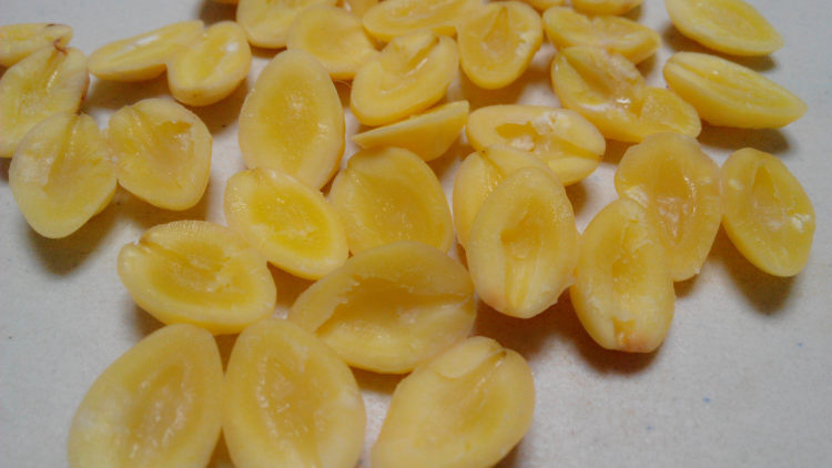 白果香菇素炒甜豆步骤2