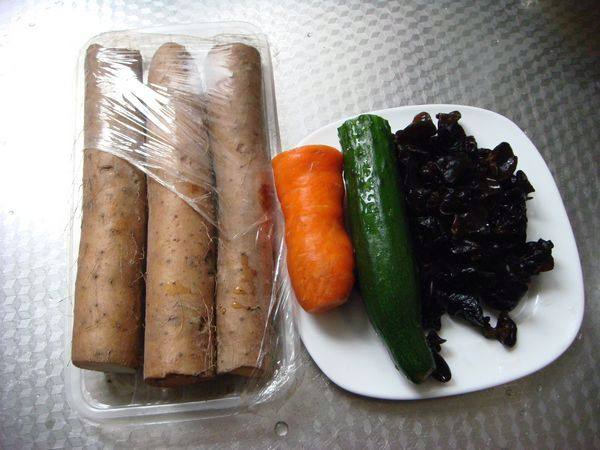 清炒山药片步骤1