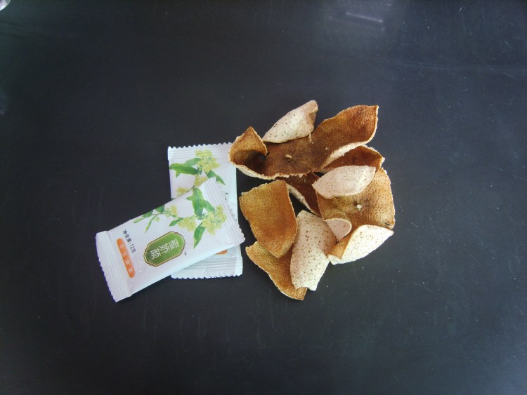 蜂蜜陈皮茶步骤1