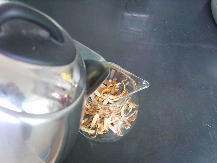 蜂蜜陈皮茶步骤5