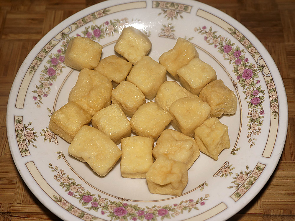 荠菜腊八粥步骤12