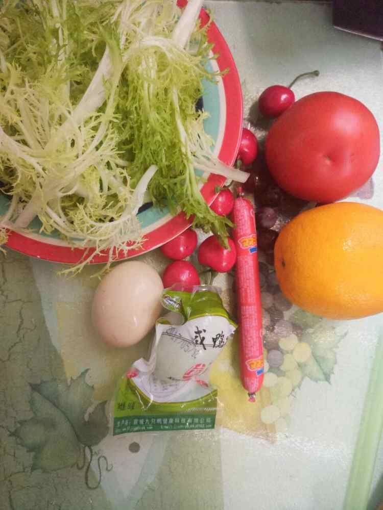 花环沙拉步骤1