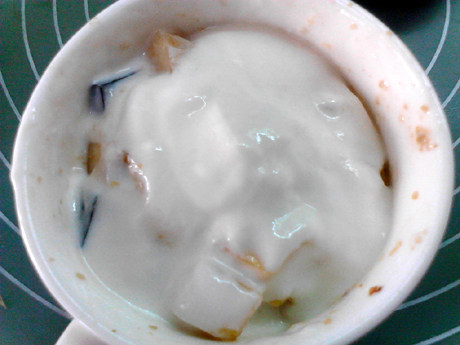 胚芽酸奶水果捞步骤6