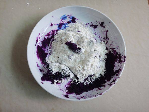 紫薯燕麦饼干步骤4