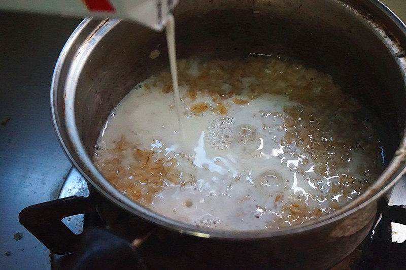 牛奶燕麦粥步骤5