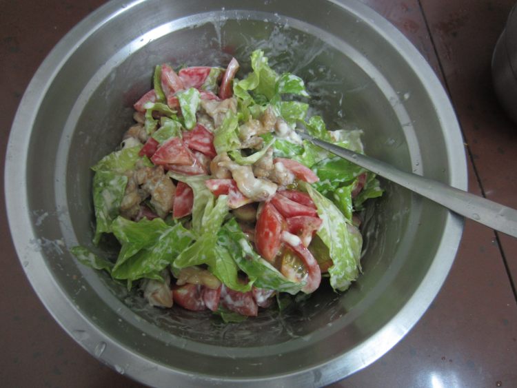 减脂鸡肉沙拉步骤10