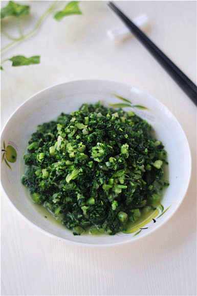 清炒柳叶菜步骤8