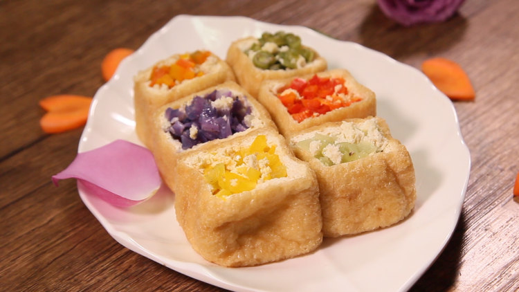 蔬菜豆腐盅步骤10