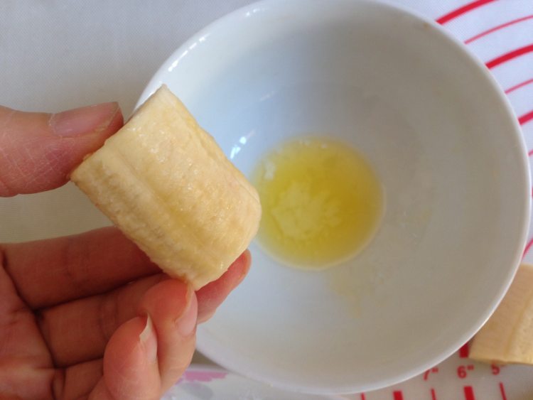 燕麦烤香蕉步骤3