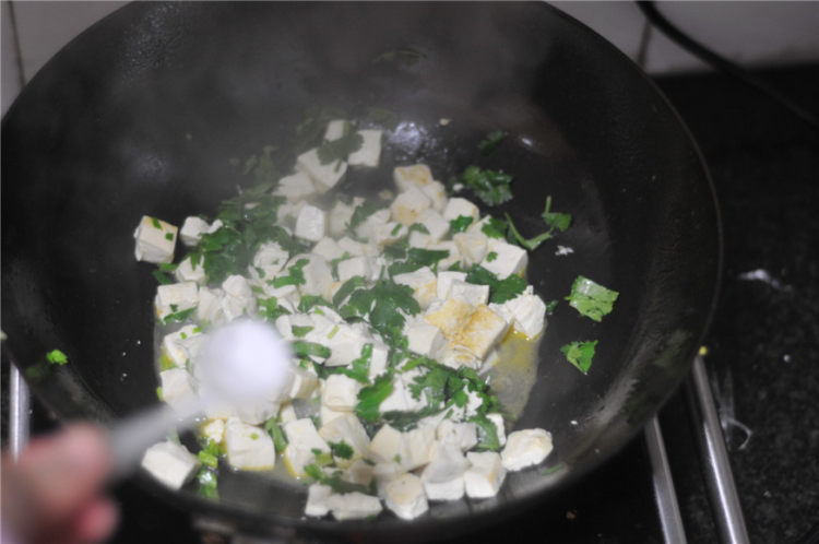 香菇酱蚝油豆腐步骤5