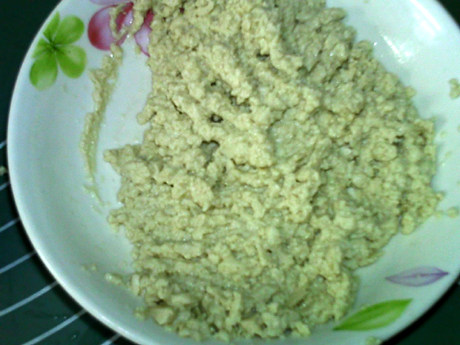 蒸豆腐蛋羹步骤4