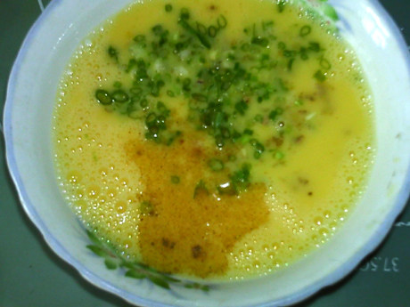 蒸豆腐蛋羹步骤6