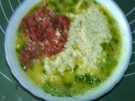 蒸豆腐蛋羹步骤7