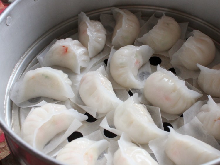 鳕鱼水晶虾饺步骤17
