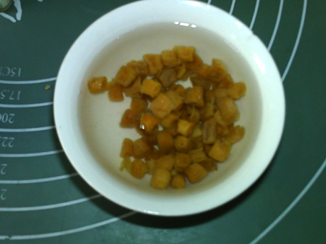 干贝白菜滑蛋步骤2