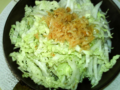 干贝白菜滑蛋步骤9