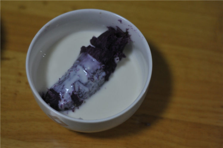 酸奶紫薯泥步骤3