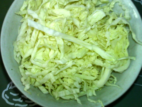 卷心菜煎饼步骤2