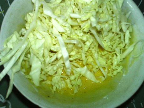 卷心菜煎饼步骤5