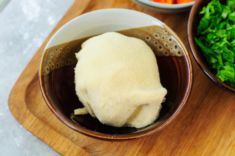 葱香豆渣步骤1