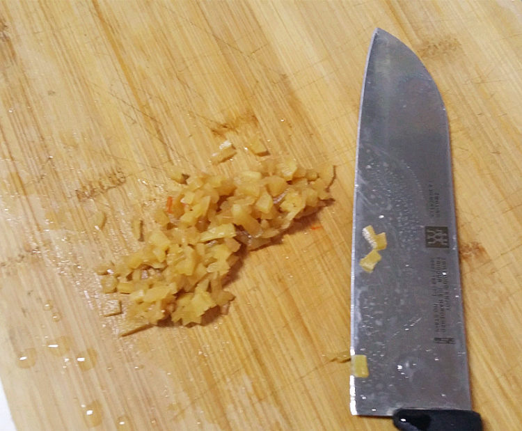肉末蘸豆腐步骤2