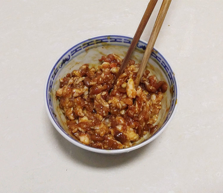 肉末蘸豆腐步骤4