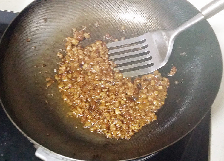 肉末蘸豆腐步骤10