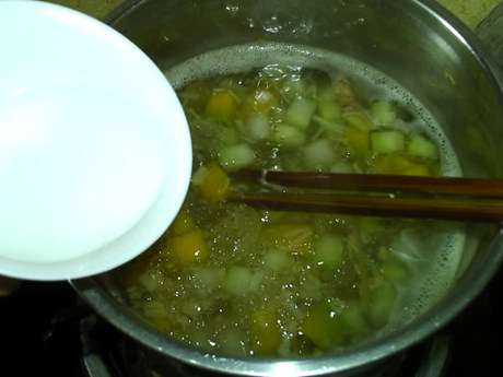 三瓜瑶柱羹步骤7