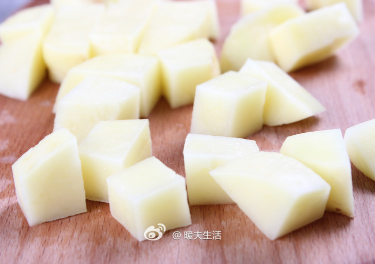 香煎土豆步骤2