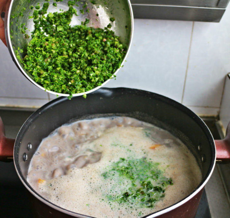 蔬菜杂豆红薯羹步骤5