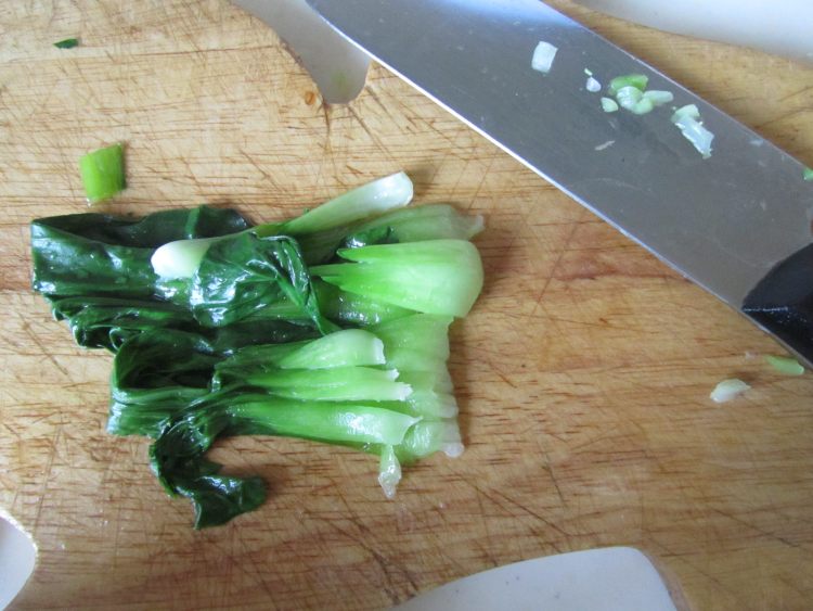 青菜香菇包步骤6