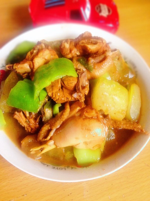 冬瓜炖鸡步骤9
