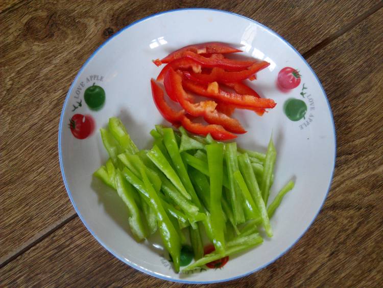拌老虎菜步骤3