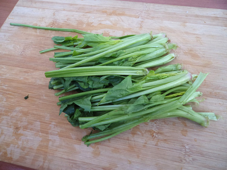菠菜茎拌双丝#多效护步骤3