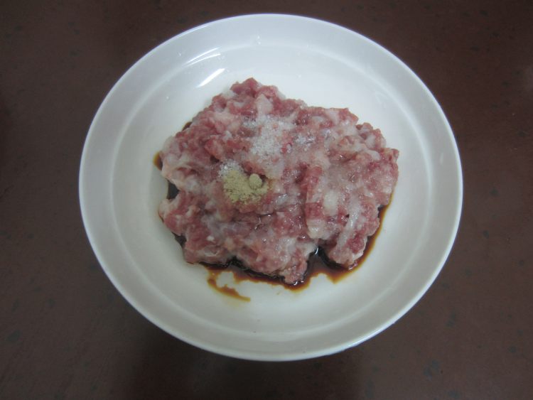 西葫芦酿肉步骤2