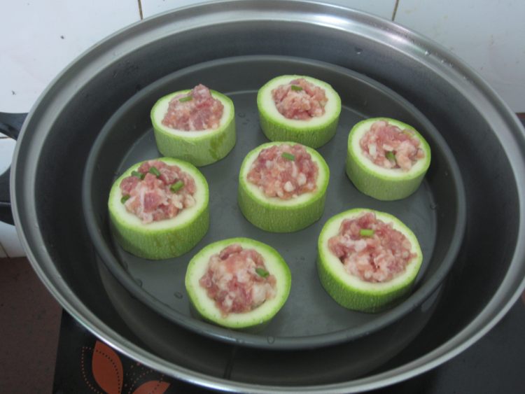 西葫芦酿肉步骤10