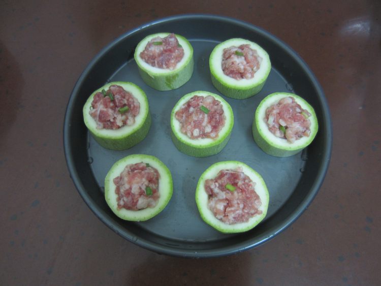 西葫芦酿肉步骤9