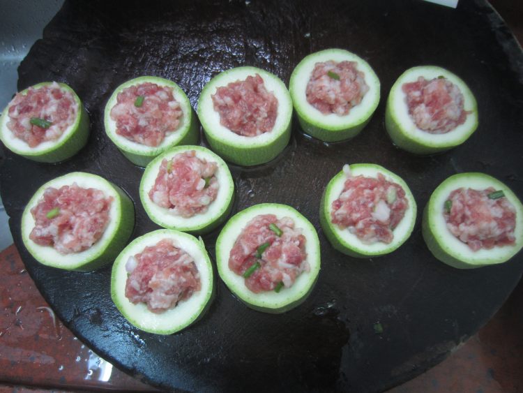 西葫芦酿肉步骤8