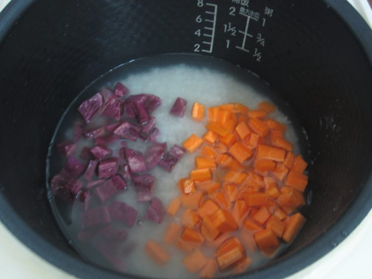 紫薯什锦米饭步骤6