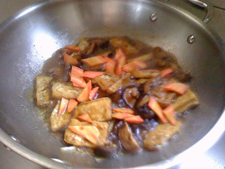 香菇烧豆腐步骤8