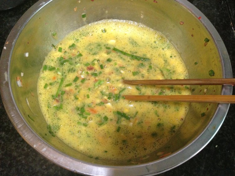 牛肉末韭菜炒鸡蛋步骤4