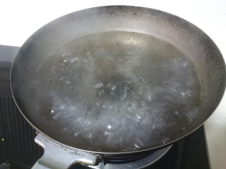 虾皮粉丝拌菠菜步骤3