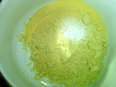 黄豆面玉米饼步骤2