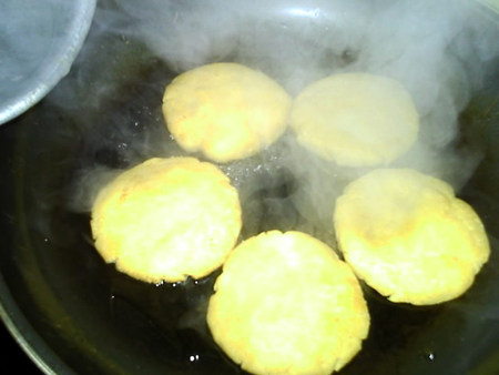 黄豆面玉米饼步骤11
