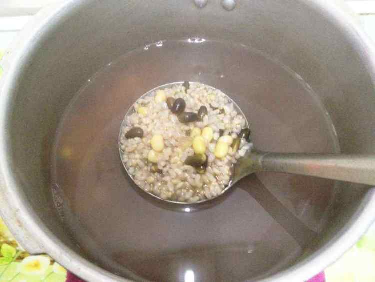 糙米茶粥步骤9